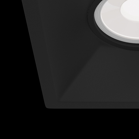 Встраиваемый светильник 1*GU10 50Вт Черный IP20 Dot DL029-2-01B Technical