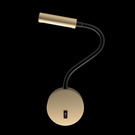 Бра 3Вт 3000K Матовое Золото IP20 Stem C035WL-L3MG3K Technical