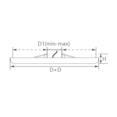 Св/д св-к Feron AL514 встр.с регулир.монтажным диаметром (до 205мм) 26W 4000K белый