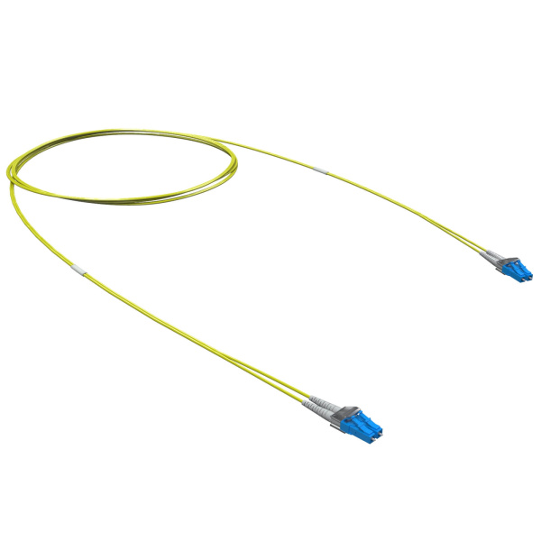 Оптический коммутационный шнур Duplex LC-UPC/LC-UPC, 9/125 OS2, 7 м DKC