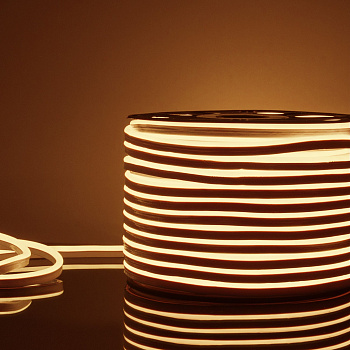 Светодиодный гибкий неон 220V 9.6 Вт/м 3300К IP67 (a052995) Elektrostandard