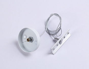 Подвес для магнитного накладного шинопровода 1.5м Magnetic GL3626 WH белый 1.5м Ambrella Light