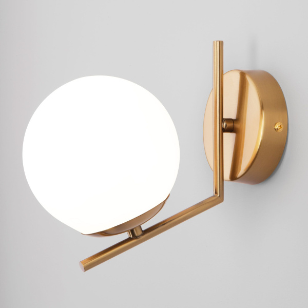 Бра в стиле лофт 1*E27 60Вт латунь IP20 Frost (70152/1 латунь) Eurosvet