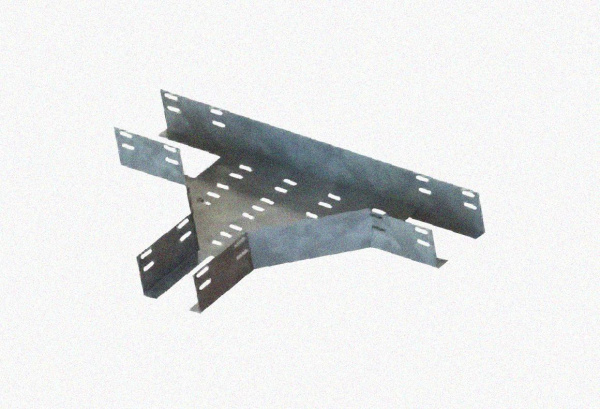 Лоток тройниковый перфорированный ОТ 150х80 УХЛ1, оцинкованный лист, S1,5