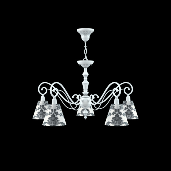 Люстра 5*E14 40Вт Матовый Белый IP20 Classic 14 E3-05-WM-LMP-O-2 Maytoni