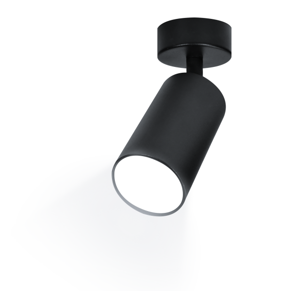 Светильник накладной Arton GU10 до 40 Вт черный Ritter