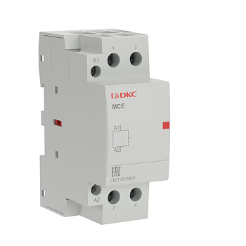 Контактор модульный YON max типа MCE 2П 40А 240В 2НО DKC