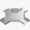 Лоток крестообразный замковый глухой КМЗГ 100х100 УХЛ1, оцинкованный лист, S1,5