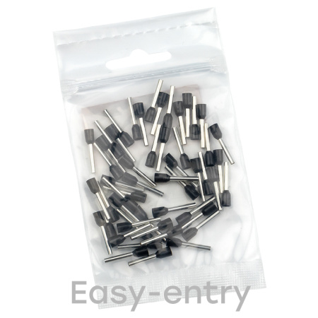 Наконечник штыревой втулочный изолированный НШвИ 1,5-12 (50шт) PROxima EKF