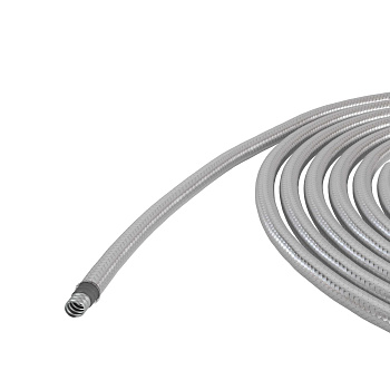 Металлорукав DN 26мм в герм. ПВХ изоляции в оплетке из нержавеющей стали, Dвн 26,5 мм, Dнар 31,5, 25 м DKC