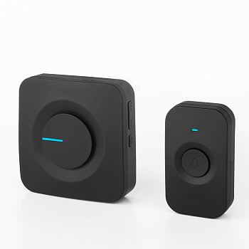 Звонок беспроводной 52M черный IP44 (a045577) Elektrostandard