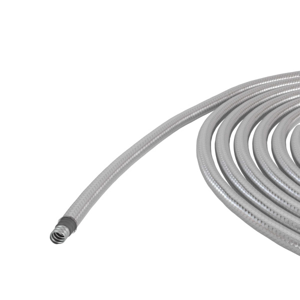 Металлорукав DN 26мм в герм. ПВХ изоляции в оплетке из нержавеющей стали, Dвн 26,5 мм, Dнар 31,5, 25 м DKC