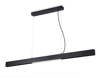 Подвесной светодиодный светильник FL5966 BK черный 48W 4200K 1200*35*1305 (Без ПДУ) Ambrella Light