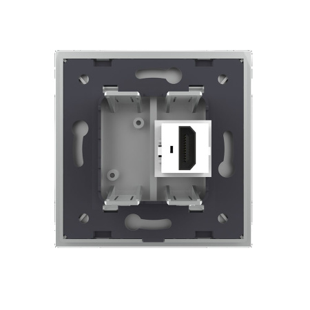 Розетка HDMI Серая Livolo
