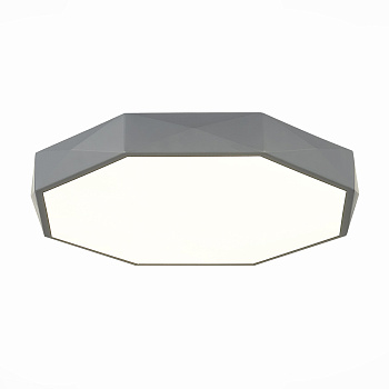 Светильник потолочный Серый/Белый LED 1*45Вт 3000K/4000K/6000К SLE200872-01 EVOLUCE