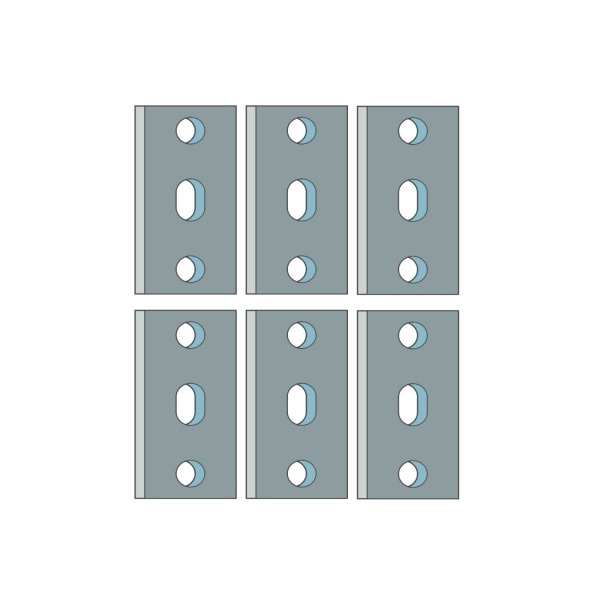Внешние выводы FCP24-M8 для переднего присоединения NM8N-800 3П (R) (6 шт) CHINT