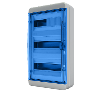 Щит навесной ЩРН-П 36 мод. синяя крышка IP65 BNS 65-36-1 Tekfor