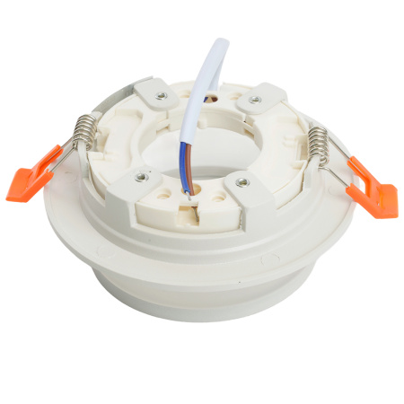 Светильник потолочный встраиваемый, 15W 230V GX53, белый, круг, без лампы, DL500 Feron