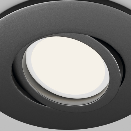 Встраиваемый светильник 1*GU10 10Вт Черный IP65 Downlight DL061-GU10-B Technical Maytoni