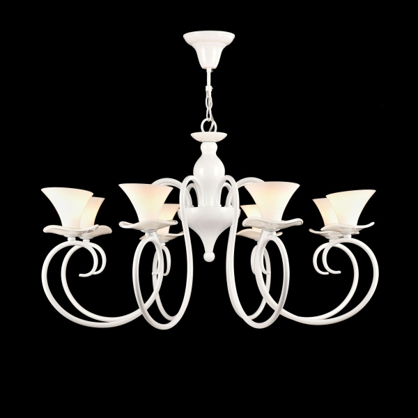 Люстра 8*E14 40Вт Белый IP20 Fabre FR2001-PL-08-W Freya