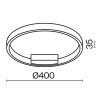 Потолочный светильник LED 24Вт Белый IP20 Rim MOD058CL-L25WK Maytoni