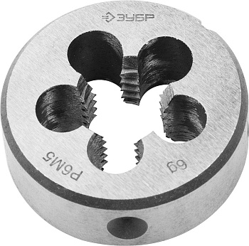 М14x2.0мм, плашка, сталь Р6М5, круглая машинно-ручная 4-28023-14-2.0 ЗУБР