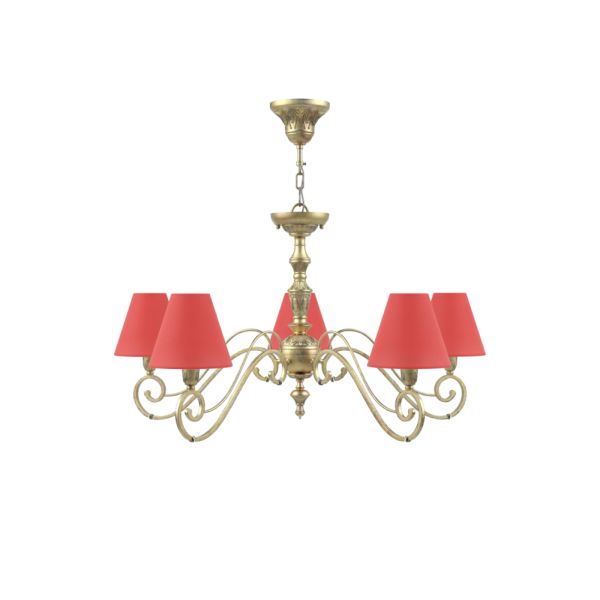 Люстра 5*E14 40Вт Золото Антик IP20 Classic 17 E3-05-H-LMP-O-26 Maytoni