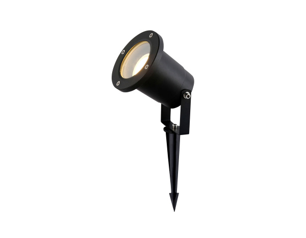 Светильник уличный в грунт ST6338 BK черный IP65 GU10 max 35W D92*315 Ambrella Light
