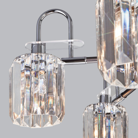 Потолочная люстра в стиле лофт 5*E14 60Вт графит IP20 Tenia (70090/5 графит) Eurosvet