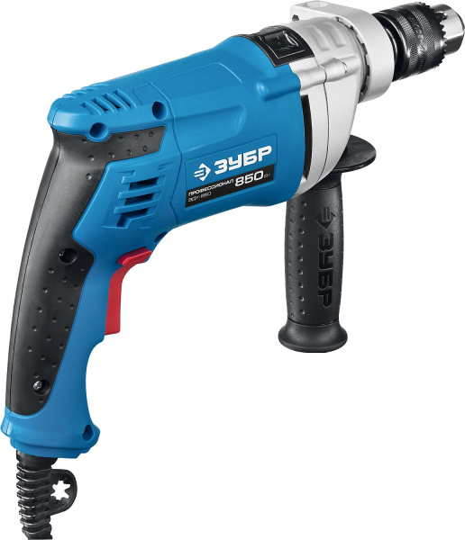 850 Вт ударная дрель в кейсе, серия Профессионал ЗУБР