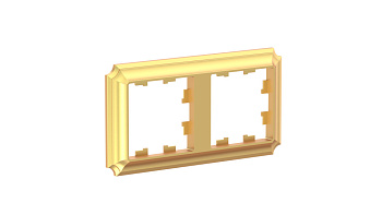 ATLASDESIGN ANTIQUE 5-постовая РАМКА, универсальная, БАЗАЛЬТ Schneider Electric