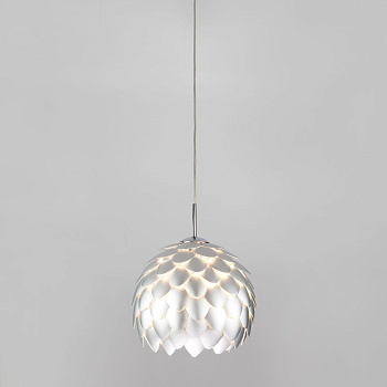 Подвесной светильник 1*E27 60Вт хром IP20 Cedro (304/1 серебро / хром) Bogate's