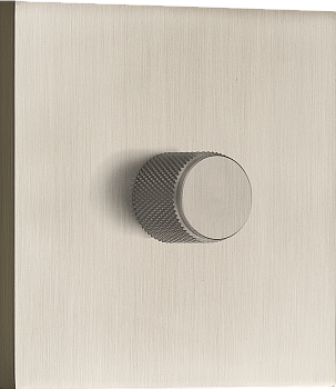 Donel N96 Светорегулятор поворотный Triac, LED 100 Вт (акт.нагрузка-макс. 300Вт), Никель, серия DT