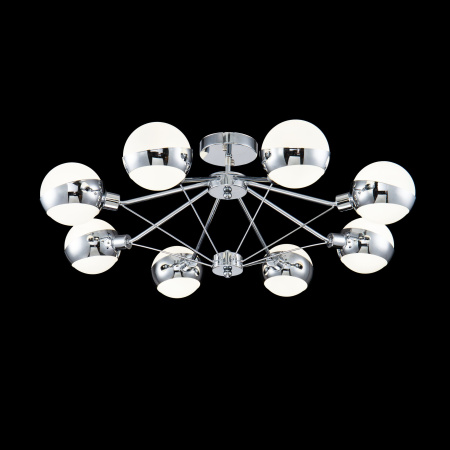 Потолочный светильник 8*E14 60Вт Хром IP20 Silvia FR5009CL-08CH Freya