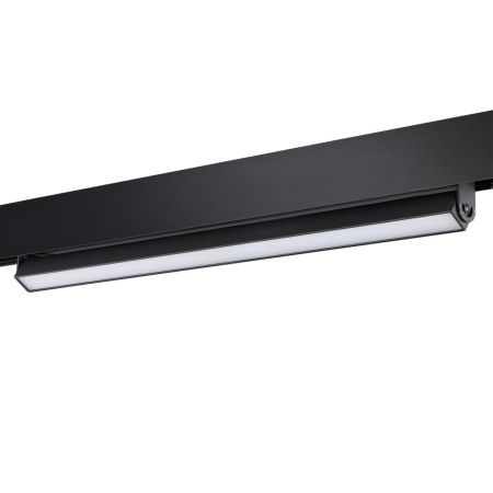 Трековый св-к для низков.шинопровода IP20 LED 4000K 24W 48V FLUM черный NOVOTECH