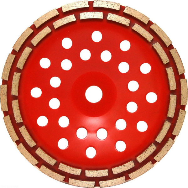 Чашка алмазная 180 Сегментная двухрядная TCW155 Trio-Diamond