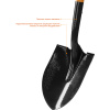 Лопата "Профи-10" штыковая для земляных работ, деревянный черенок, с рукояткой, Профессионал ЗУБР