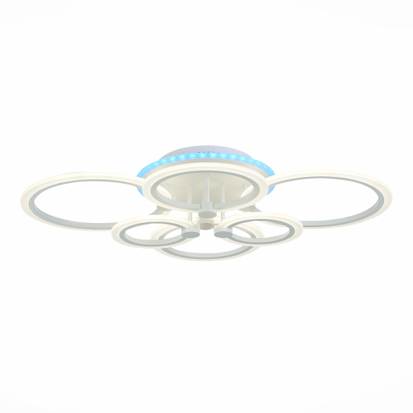 Светильник потолочный Белый/Белый LED 1*132Вт RGB 8Вт 3000-6000К SLE500552-06RGB EVOLUCE