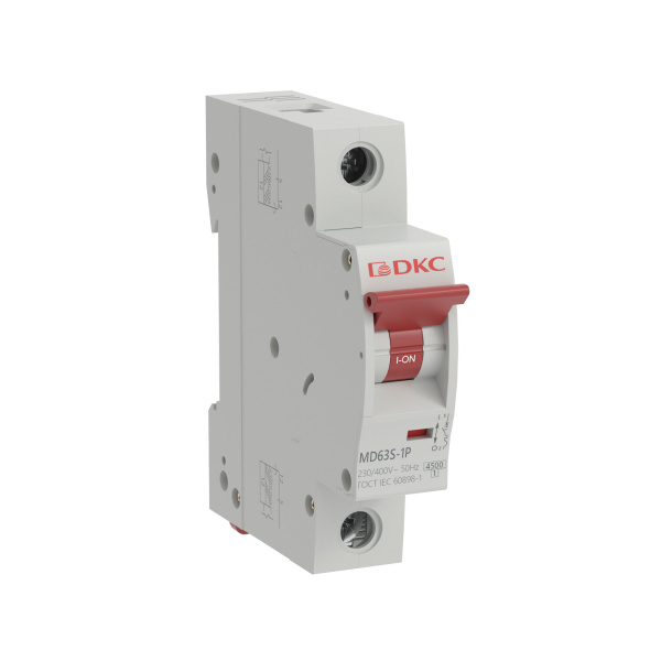 Выключатель автоматический ВА МОД YON max типа MD63S 4,5кА 1П B 16А DKC