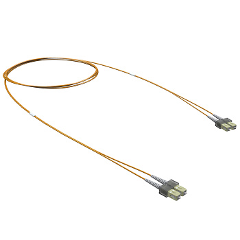 Оптический коммутационный шнур Duplеx SC/UPC-SC/UPC, 50/125 (OM2), 25 м DKC