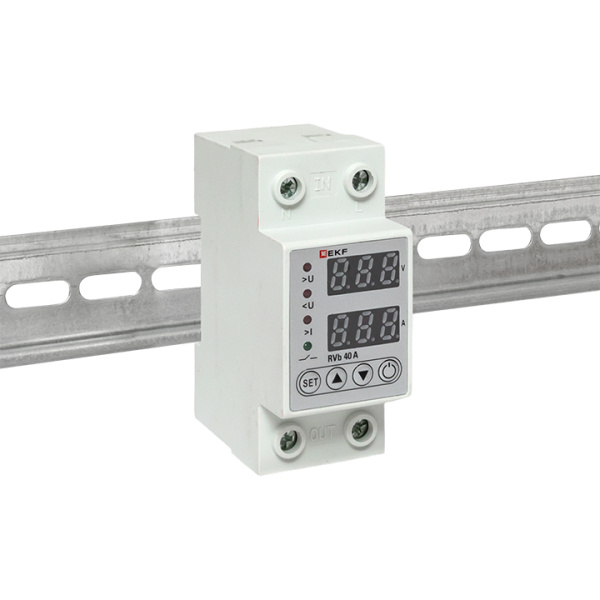 Реле напряжения и тока с дисп, RVb 40A EKF