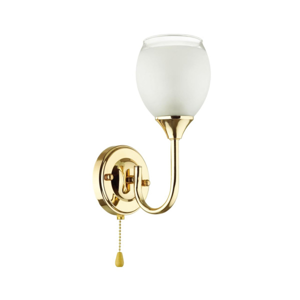 Бра E27 60W 220V JOLENE золотой,белый LUMION