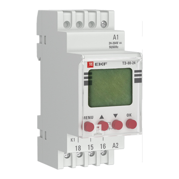 Таймер электронный ТЭ-80 24-230В PROxima EKF