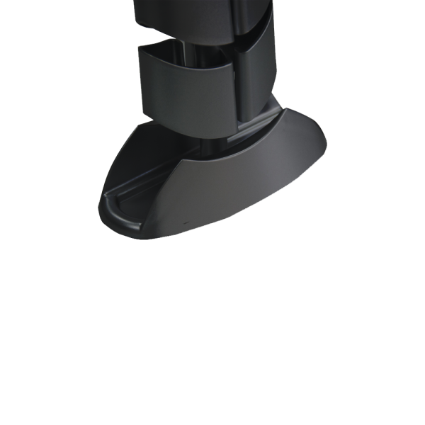 Donel Кабель-канал вертикальный гибкий OvaleDesign, пластик, черный, длина 0.745м