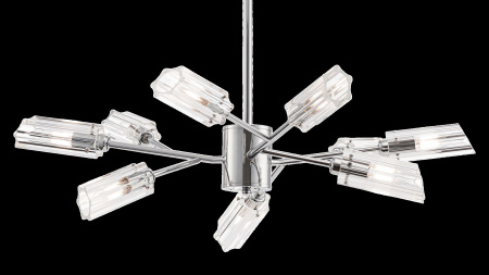 Люстра 9*E14 40Вт Хром IP20 Alma FR5098PL-09CH Freya