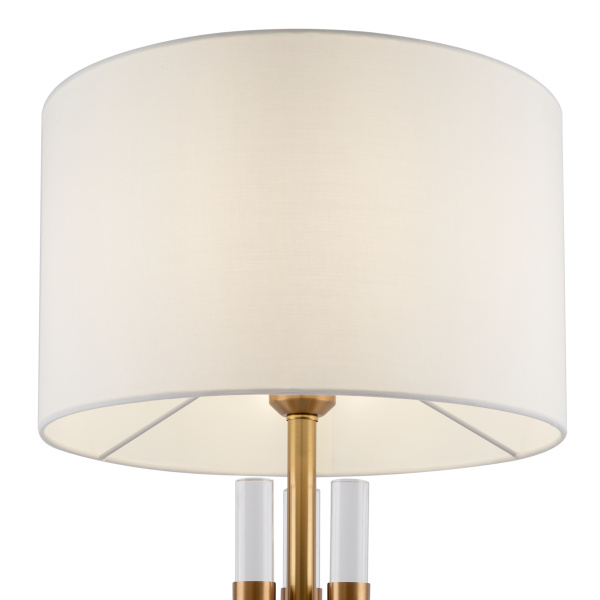 Напольный светильник (торшер) 1*E27 60Вт Латунь IP20 Lino FR5186FL-01BS Freya