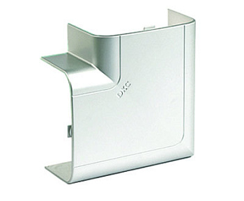 Угол плоский 140х50 мм, цвет серый металлик DKC