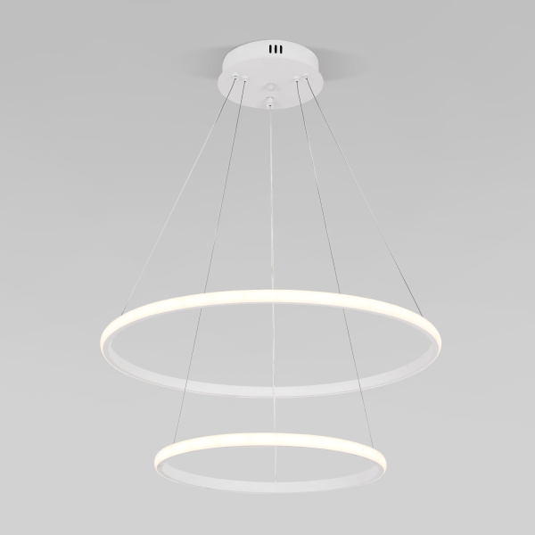 Подвесной светодиодный светильник с ПДУ белый IP20 (90264/2 белый) Eurosvet