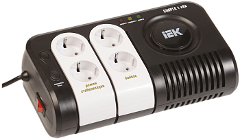 Стабилизатор напряжения переносной SIMPLE 1кВА IEK