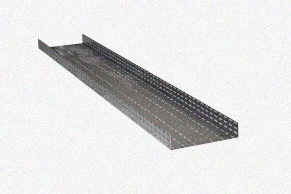 Лоток глухой ЛМГ 60х40х3000 УТ1,5, оцинкованный лист S1,0